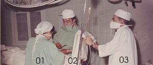 ORAN CLINIQUE FRONT DE MER 1961 EN PLEINE INTERVENTION